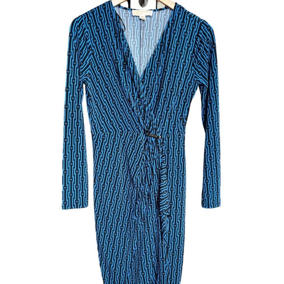 MICHAEL Michael Kors Dresses & Skirts - MICHAEL Michael Kors | Women's Blue Design Wrap Dress